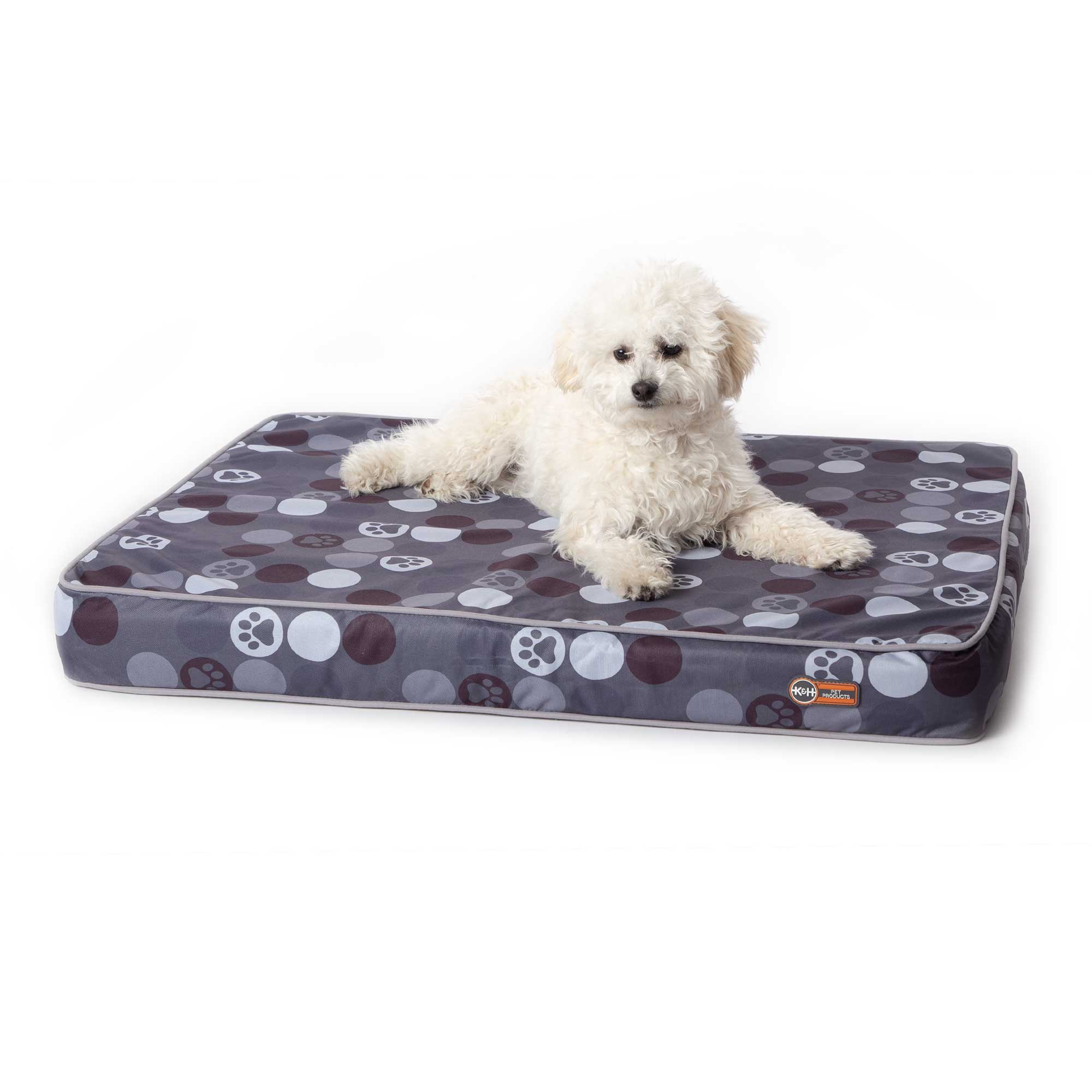 K&H Pet Products Orthopedic Indoor/Outdoor Dog Bed - Gray, Small