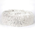 Pet Edge Plush Cuddler Bed – Faux Fur Round Pet Bed, Select a Size/Color
